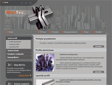 Tablet Screenshot of minitec.pl